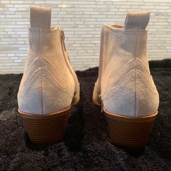 Zara suede cowboy booties - Picture 3 of 4